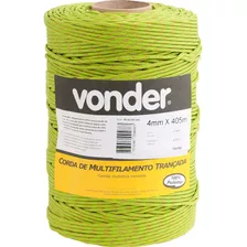 Corda Multif 12mm 11kg 111 Mts Vrd Caminhoneiro Pç Vonder