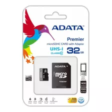 Memoria Flash Adata 32gb Microsdhc Uhs-i Clase 10 +adaptador