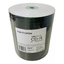 Cd - R Memorex 700 Mb/ 80min./ 52x (x10)