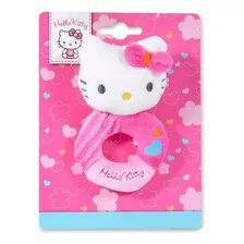 Sonajero Hello Kitty Peluche Didáctico Bebe 0+ Meses Juego Color Rosa