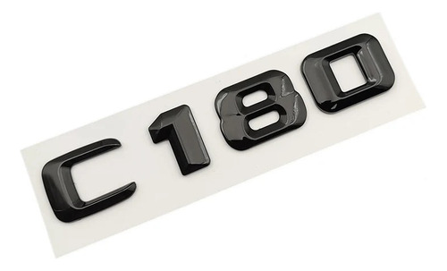 Letras Cromadas Insignia C180 4matic Para Mercedes- Benz