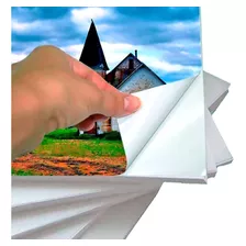 Papel Foto Adesivo 115g 20 Fls Glossy Brilhante -