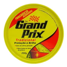 Cera Automotiva Grand Prix 200gr Tradicional Kit 6 Latas