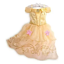 Vestido Fantasia Princesas Promoção Infantil Bela E A Fera