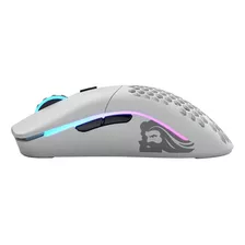 Mouse Gamer De Juego Inalámbrico Recargable Glorious Model O Wireless Matte White