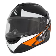 Casco Mt Alamo Evo Moon Naranja Bri