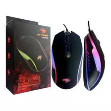 Mouse Gamer G-fire Com Led Mog-016 Cor Preto