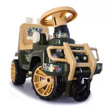 Carro Montable Paseador Infantil Juguete Jeep Jungla Niño