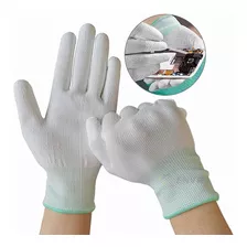 Guantes Antiestática Micro Electrónica Con Revestimiento Pu