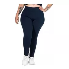 Kit 2 Calças Legging Plus Size Ginástica Leg G1 G2 G3 Suplex