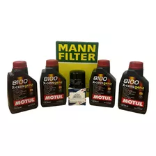 Kit Troca De Oleo Motul 8100 5w40 + Filtros Vw Polo Gts 1.4