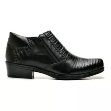 Bota Masculina Social Couro Legitimo Bico Quadrado Oferta 