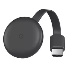 Google Chromecast Ga00439 3ª Geração Full Hd Carvão