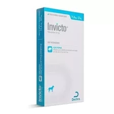 Antipulgas Invicto P/ Cães De 11,4 Kg A 57 Kg 1 Comp