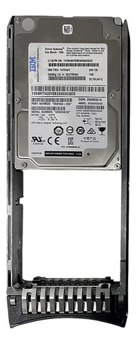 Hd Ibm Storage 283gb 15k 2,5 Sas 6gbps 74y6480 74y6482 Prateado