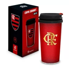 Copo Térmico Do Flamengo Smart Infantil Futebol Oficial