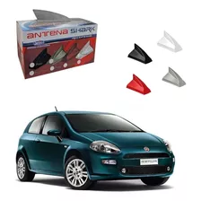 Antena Shark Preta Sinal Som Gps Fiat Punto 05 A 12