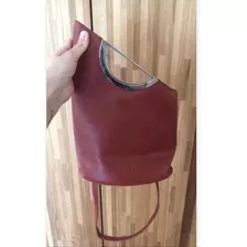 Cartera De Cuero Italiana