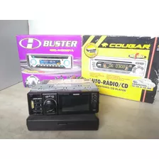 Lote 3 Auto Radio Cd Dvd Cougar Booster Buster 
