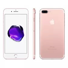 Apple iPhone 7 Plus 128gb Rose + Carregador - Ler Descrição