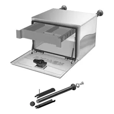 Caja De Herramientas Acero 60cm P/camion Complet + Sop 82cm