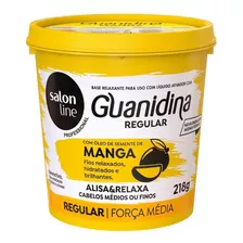 Salon Line Creme Alisante Guanidina Semente De Manga 218g