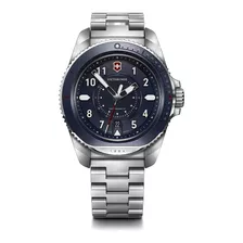 Reloj Suizo Hombre Victorinox Journey 1884 Dial Azul, Correa