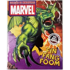 Revista Fascículo Fin Fang Foom # Marvel Figurines Eaglemoss