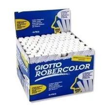 500x Giz Antialergico Giotto Robercolor Branco Escolar