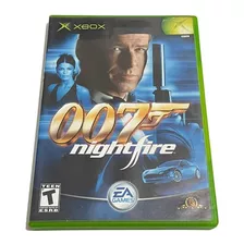 007 Night Fire Xbox Classico Original Completo Mídia Física 