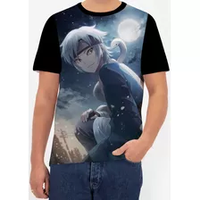 Camiseta Camisa Mitsuki Anime Menino Desenho Infantil Niv1