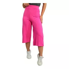 Calça Feminina Com Elástico No Cós Pantacourt/pantalona 2020