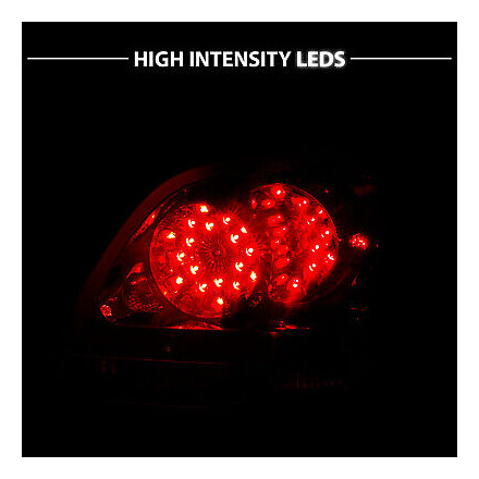 For 1998-2005 Lexus Gs300/gs400/gs430 Red Clear Led Rear Rzk Foto 5