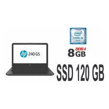 Notebook Hp 240 G5 I5 8gb Ddr4 Ssd 120 Gb Hdmi