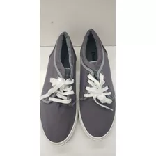 Zapatillas Hombre Lisas Gris