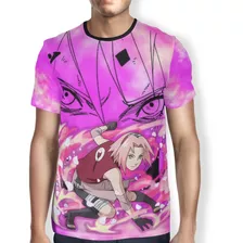 Camiseta Sakura Haruno Naruto Cosplay Geek Full