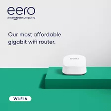 Router Wi-fi De Malla Amazon Eero 6+ | Giga Rápido Y Confiab