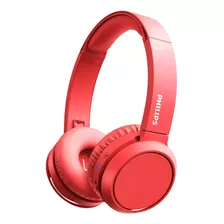 Audífonos Inalámbricos Philips 4000 Series Tah4205 Rojo