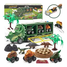 Camión De Juguetes Niños Vehículos Dinosaurio+ Luces Y Sonar