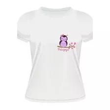 Camiseta Ou Baby Look Uniforme Personalizada Professora