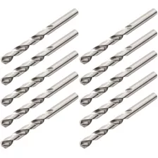 Kit 10 Brocas Aço Rápido Vonder 4,0mm Din 338 Hss