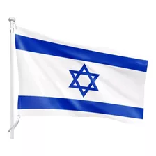 Promoção Bandeira Do Israel Oficial Cores Fortes Grandes 