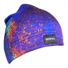 Gorro Micropolar Abrigo Adultos Nopal Violeta 