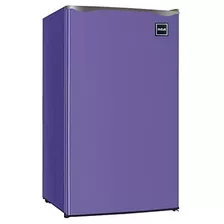 Mini Refrigerador Rca 3.2 Pies Cúbicos Color Morado