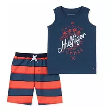 Conjunto Tommy Hilfiger Para Niño Talla 4t