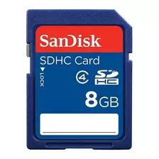 Memoria Sd De 8gb Sandisk