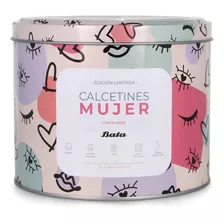 Calcetín Mujer Bata 5pack Crew Lata Multicolor