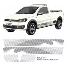 Kit Adhesivos Calcos Laterales Volkswagen Saveiro Surf 2015