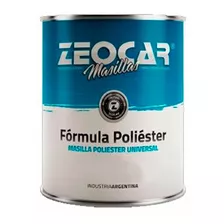 Zeocar Masilla Poliester - 4 Kg C/cat 