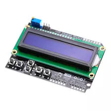 Display Lcd Keypad Shield 16x2 Teclado Botoes Para Arduino